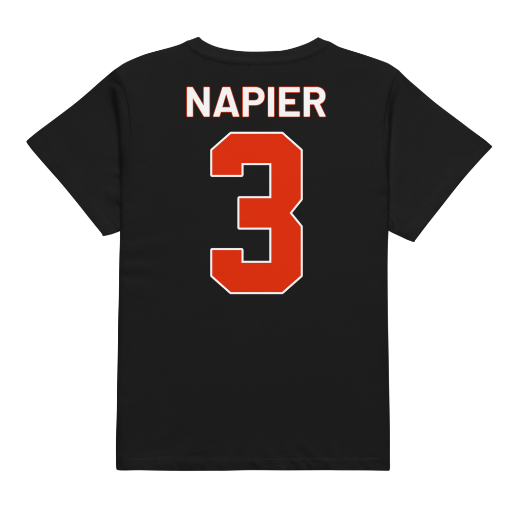 Javeir Napier | Jersey Style Women’s High-Waisted Tee