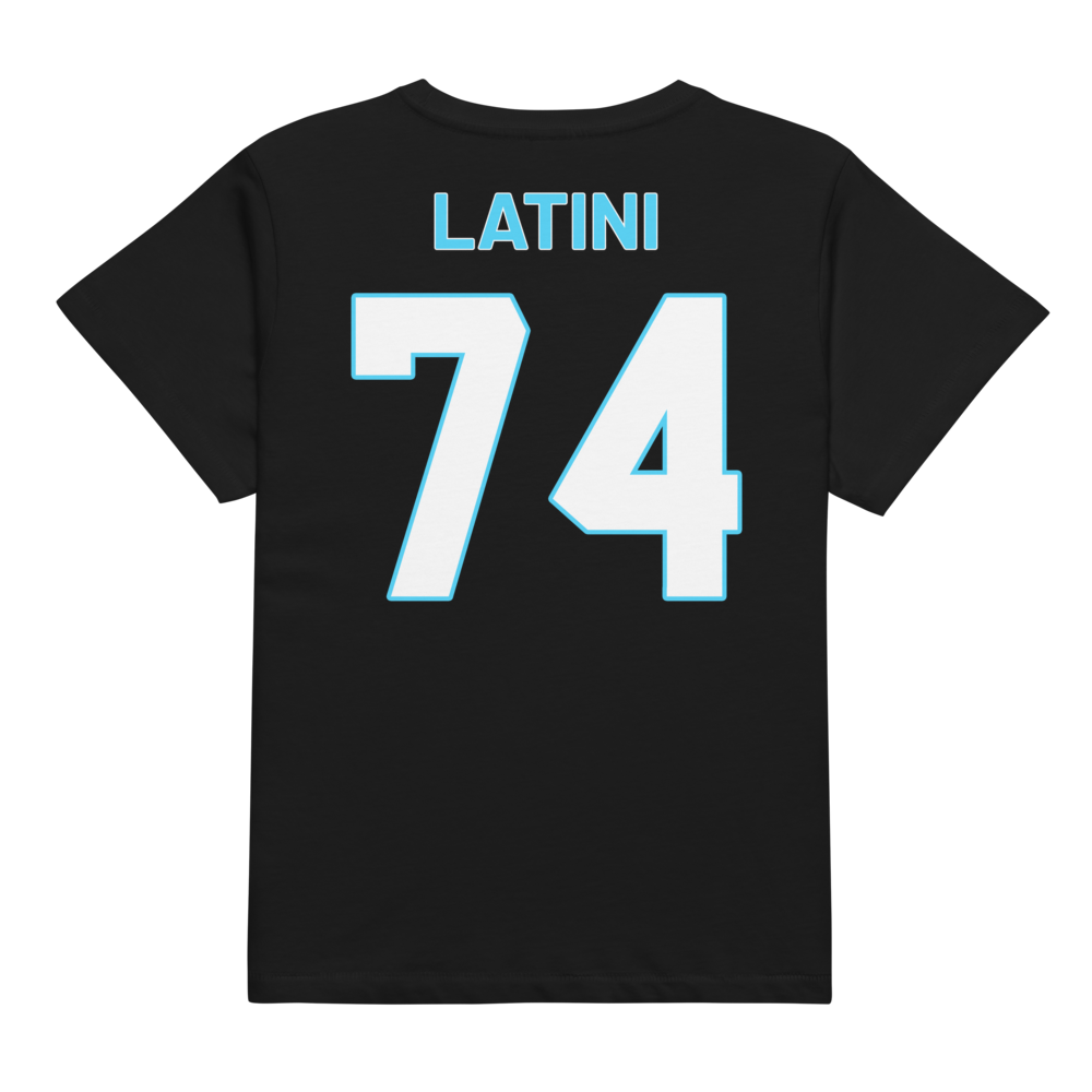 Hezikyah Latini | Jersey Style Women’s High-Waisted Tee