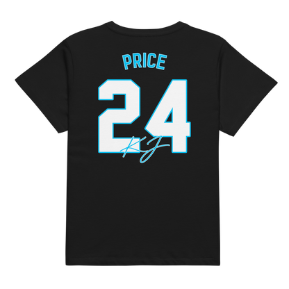 KJ Price | Jersey Style Women’s High-Waisted Tee