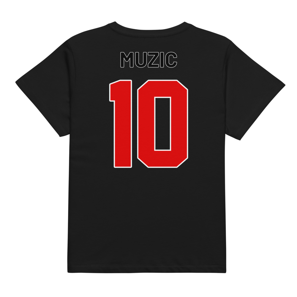 Carter Muzic | Jersey Style Women’s High-Waisted Tee