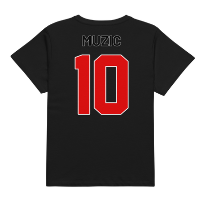 Carter Muzic | Jersey Style Women’s High-Waisted Tee