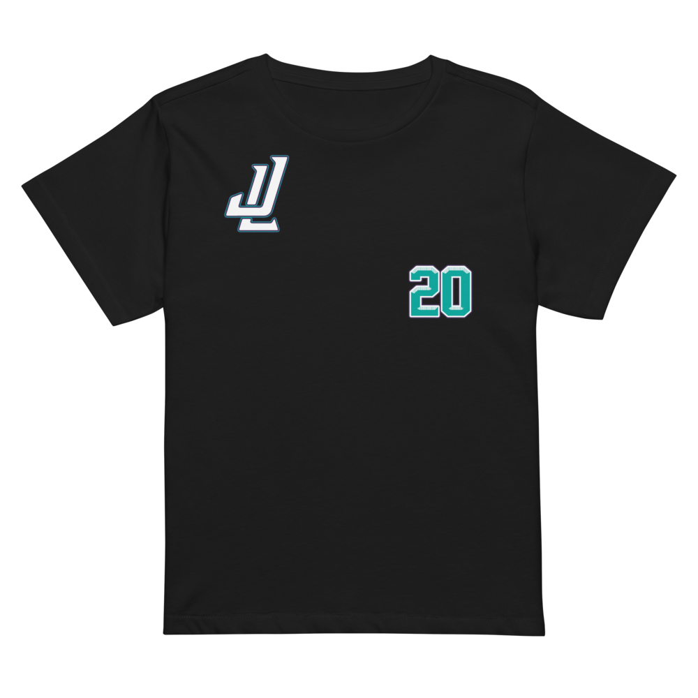 Jabari Lee | Jersey Style Women’s High-Waisted Tee