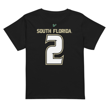 Grace Chin | Jersey-Style Women’s High-Waisted Tee