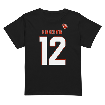 Gabriel Rush | Jersey Style Women’s High-Waisted Tee