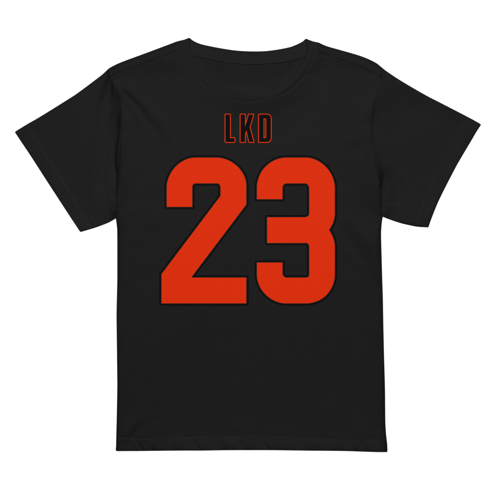 Lilly Davis | Jersey Style Women’s High-Waisted Tee