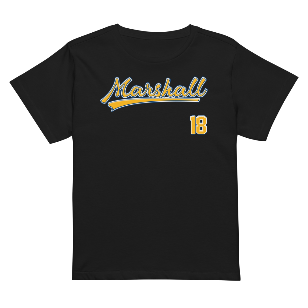 Natalie Marshall | Jersey Style Women’s High-Waisted Tee