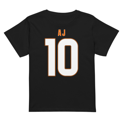 Adrian Johnson | Jersey Style Women’s High-Waisted Tee