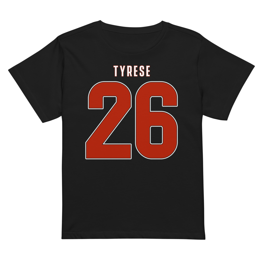 Tyrese Stanley | Jersey Style Women’s High-Waisted Tee