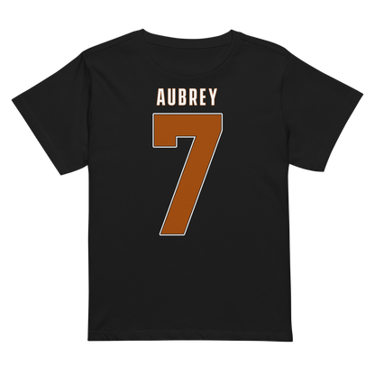 Aubrey Gibson | Jersey Style Women’s High-Waisted Tee