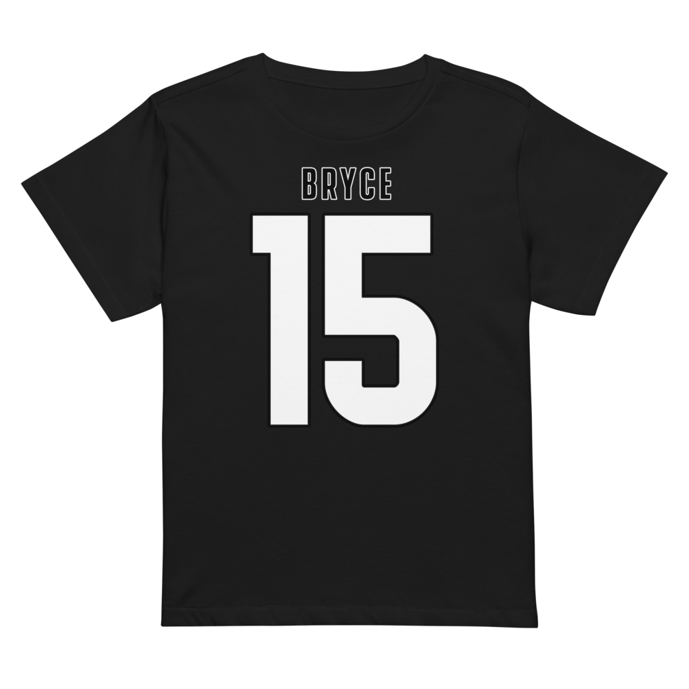 Bryce Wall | Jersey Style Women’s High-Waisted Tee