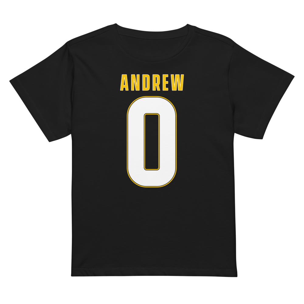 Andrew Gibson | Jersey Style Women’s High-Waisted Tee