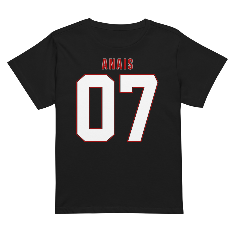 Anais Martinez | Jersey Style Women’s High-Waisted Tee