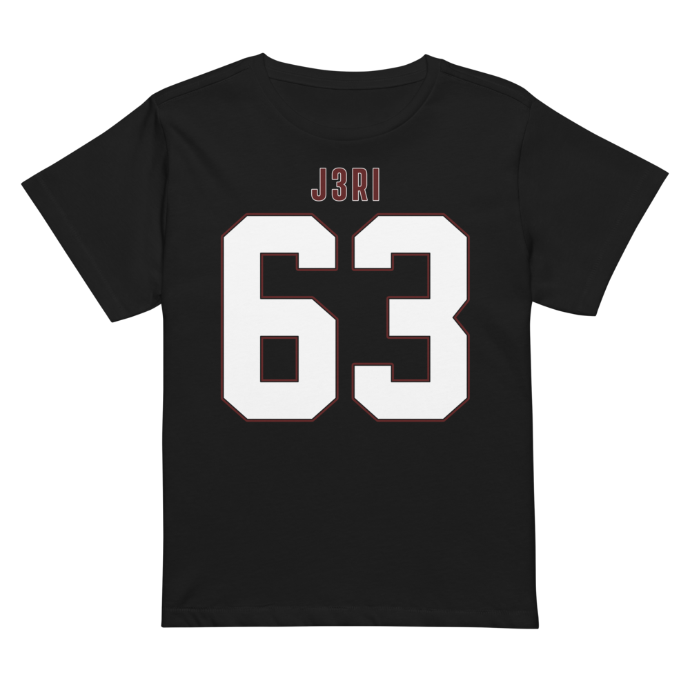 Jerimiah Lee | Jersey Style Women’s High-Waisted Tee