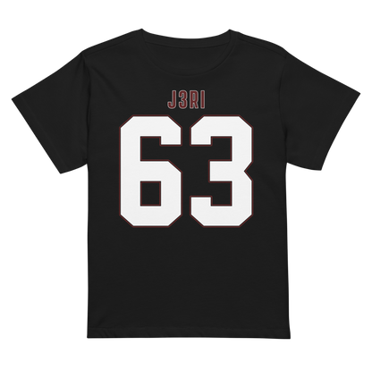 Jerimiah Lee | Jersey Style Women’s High-Waisted Tee