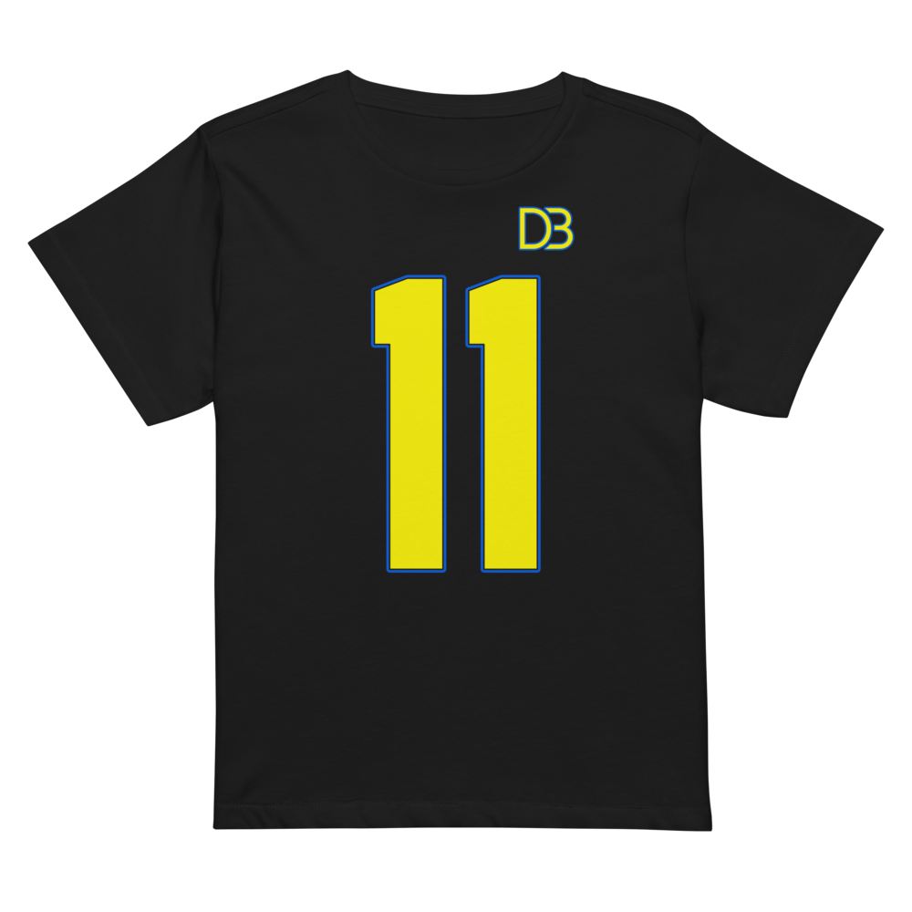 Deandre Baker Jr | Jersey Style Women’s High-Waisted Tee