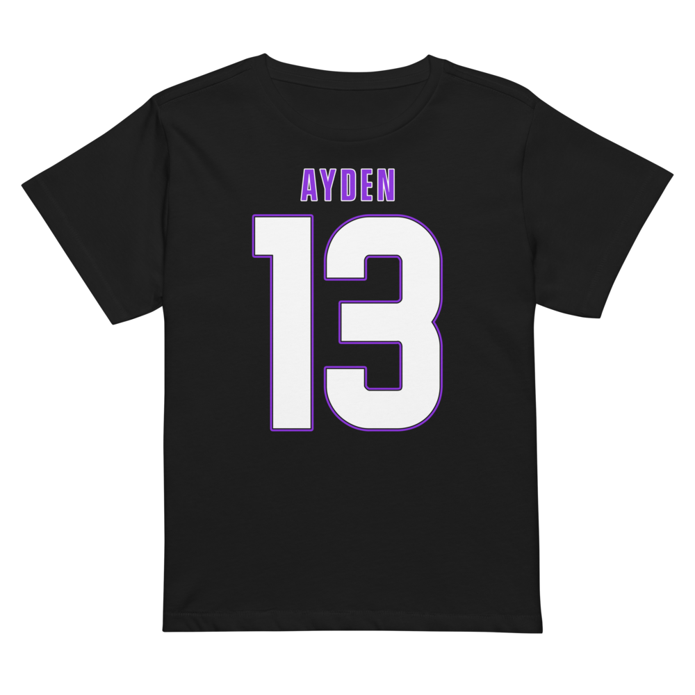 Ayden Jones | Jersey Style Women’s High-Waisted Tee