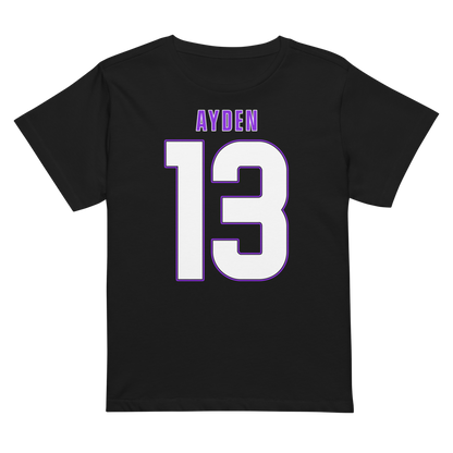 Ayden Jones | Jersey Style Women’s High-Waisted Tee