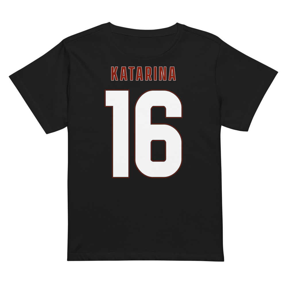 Katarina Olvera | Jersey Style Women’s High-Waisted Tee