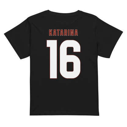Katarina Olvera | Jersey Style Women’s High-Waisted Tee