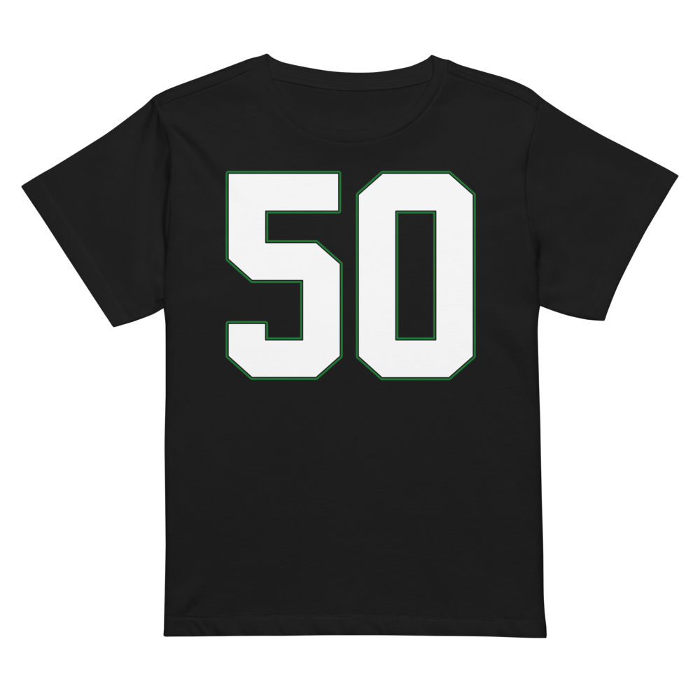 Quran Haten-Harper | Jersey Style Women’s High-Waisted Tee