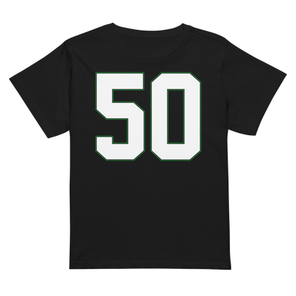 Quran Haten-Harper | Jersey Style Women’s High-Waisted Tee