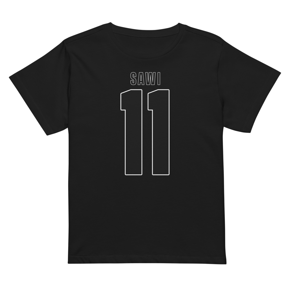 Ava Sawi | Jersey Style Women’s High-Waisted Tee