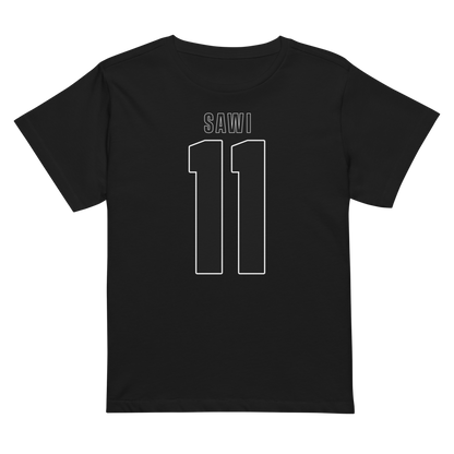 Ava Sawi | Jersey Style Women’s High-Waisted Tee