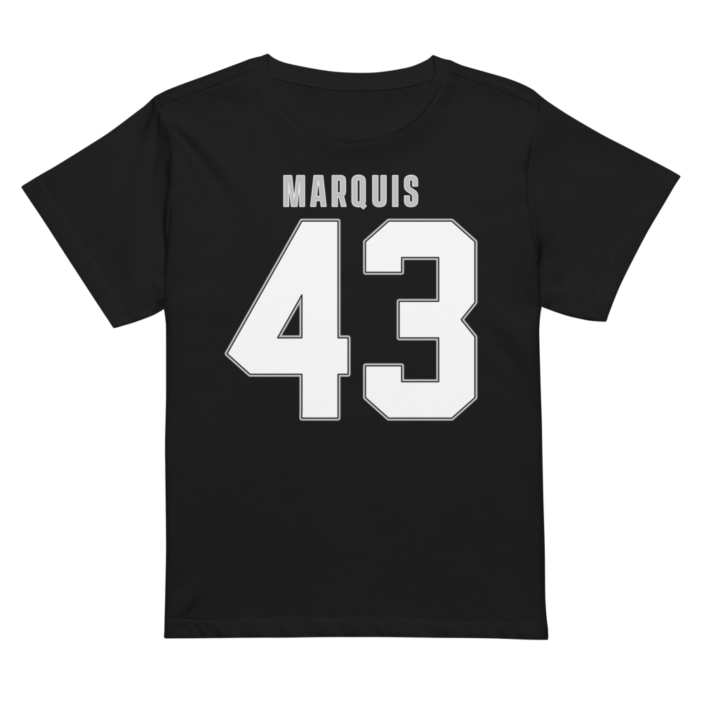 MarQuis Allen | Jersey Style Women’s High-Waisted Tee