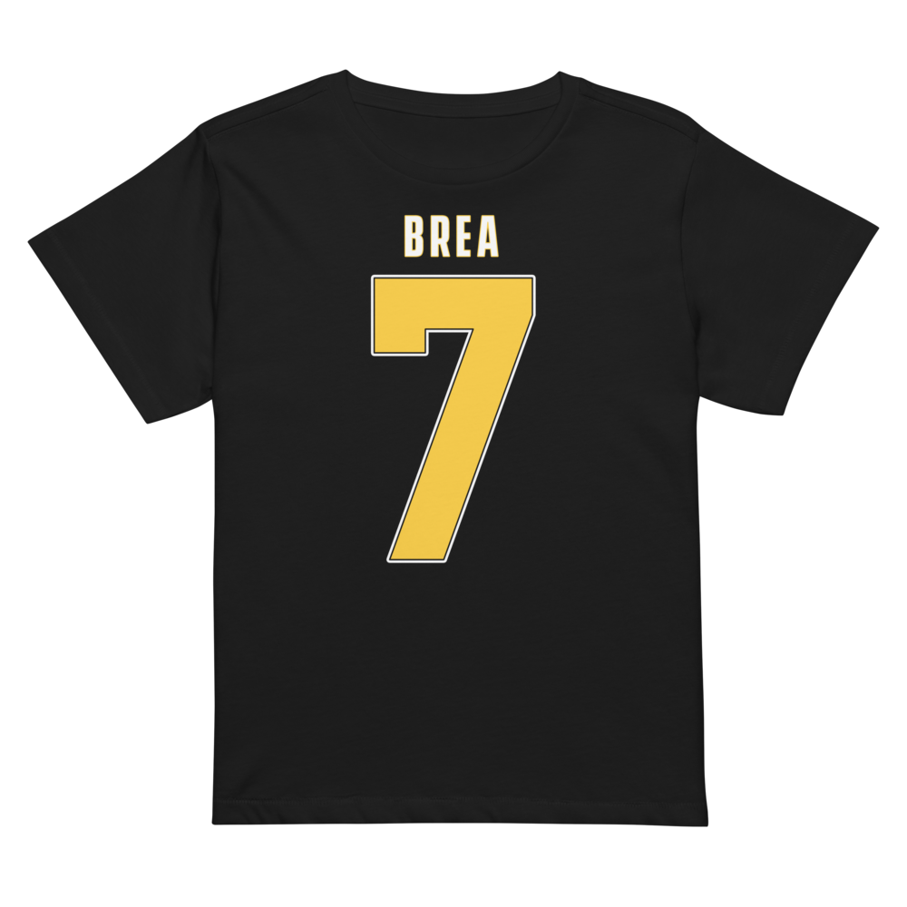 Brea Rashid-Gipson | Jersey Style Women’s High-Waisted Tee
