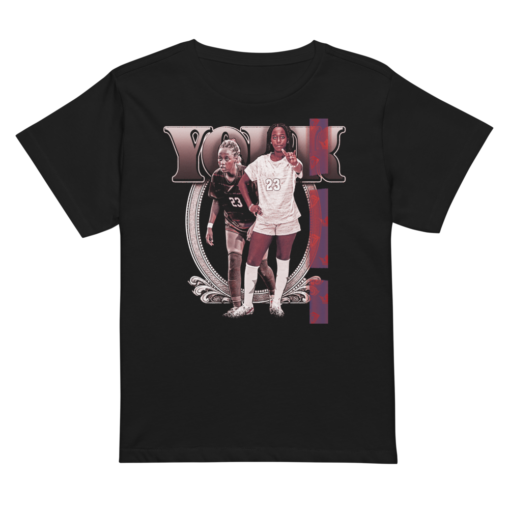 Ella York | Mural Women's High-Waisted Tee
