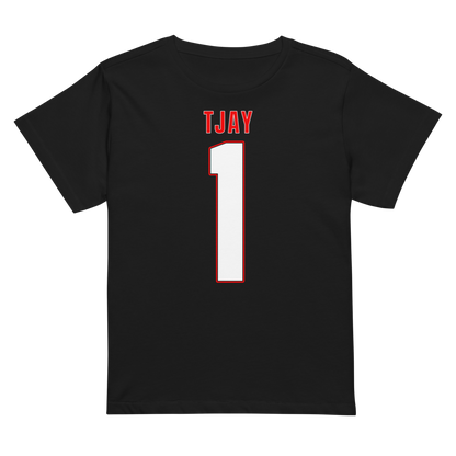 Tjay Powell | Jersey Style Women’s High-Waisted Tee