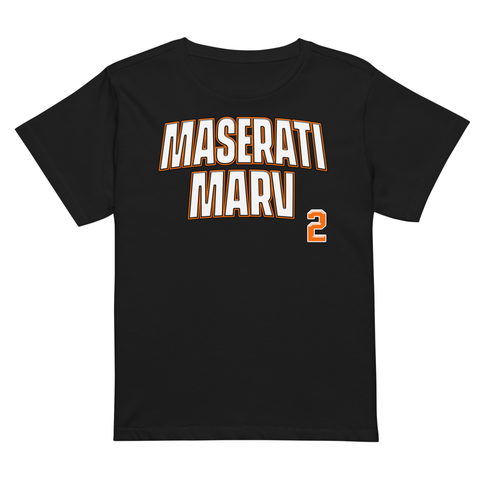 Marvin Brown | Jersey Style Women’s High-Waisted Tee