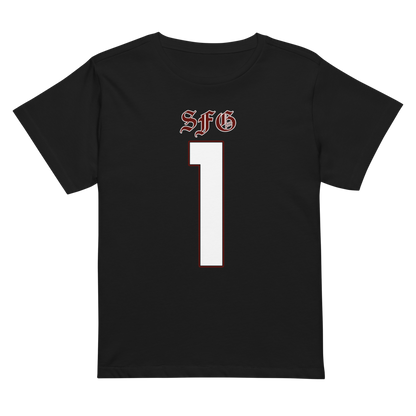 Christopher Rodriguez | Jersey Style Women’s High-Waisted Tee