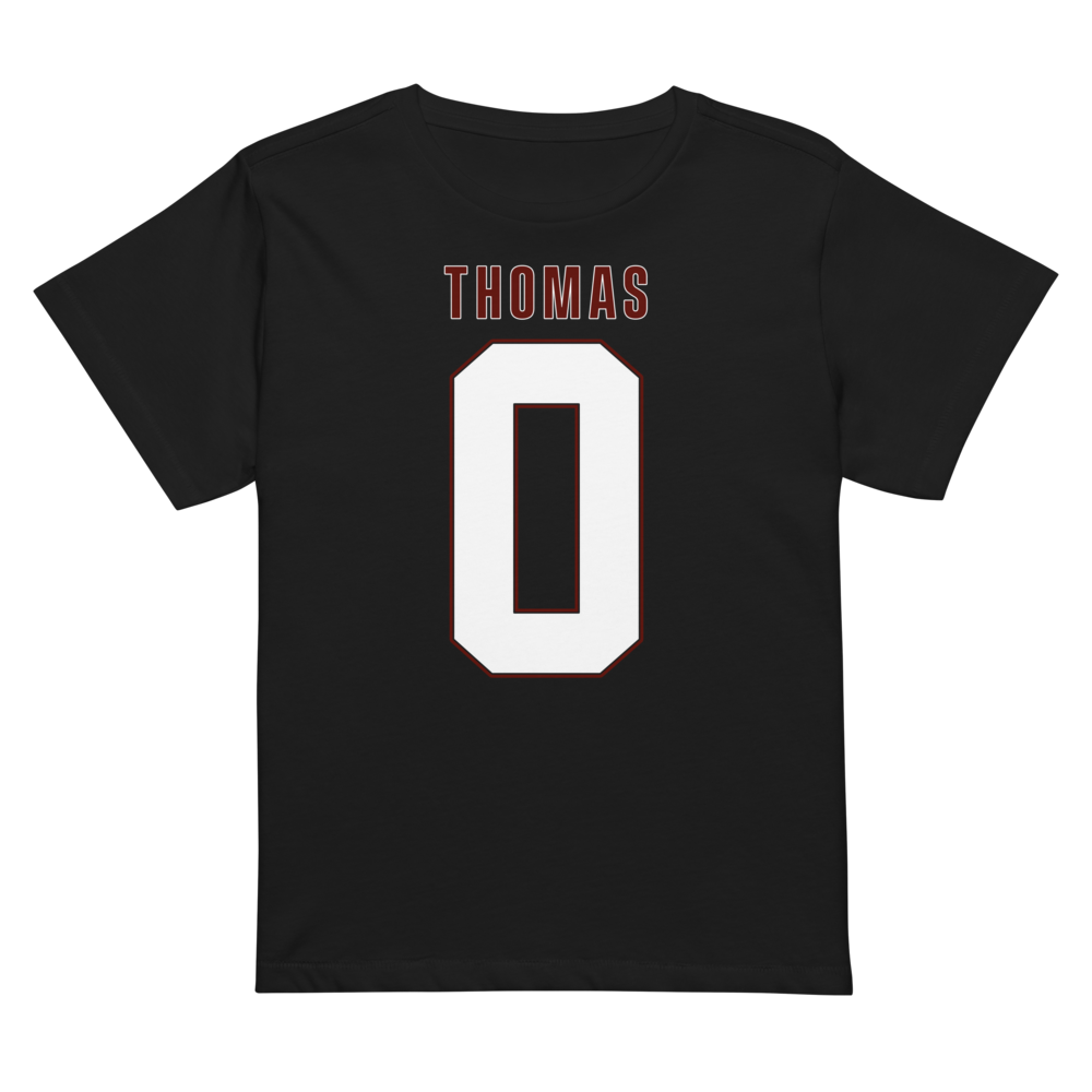 D’Vonte Thomas | Jersey Style Women’s High-Waisted Tee