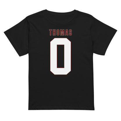 D’Vonte Thomas | Jersey Style Women’s High-Waisted Tee