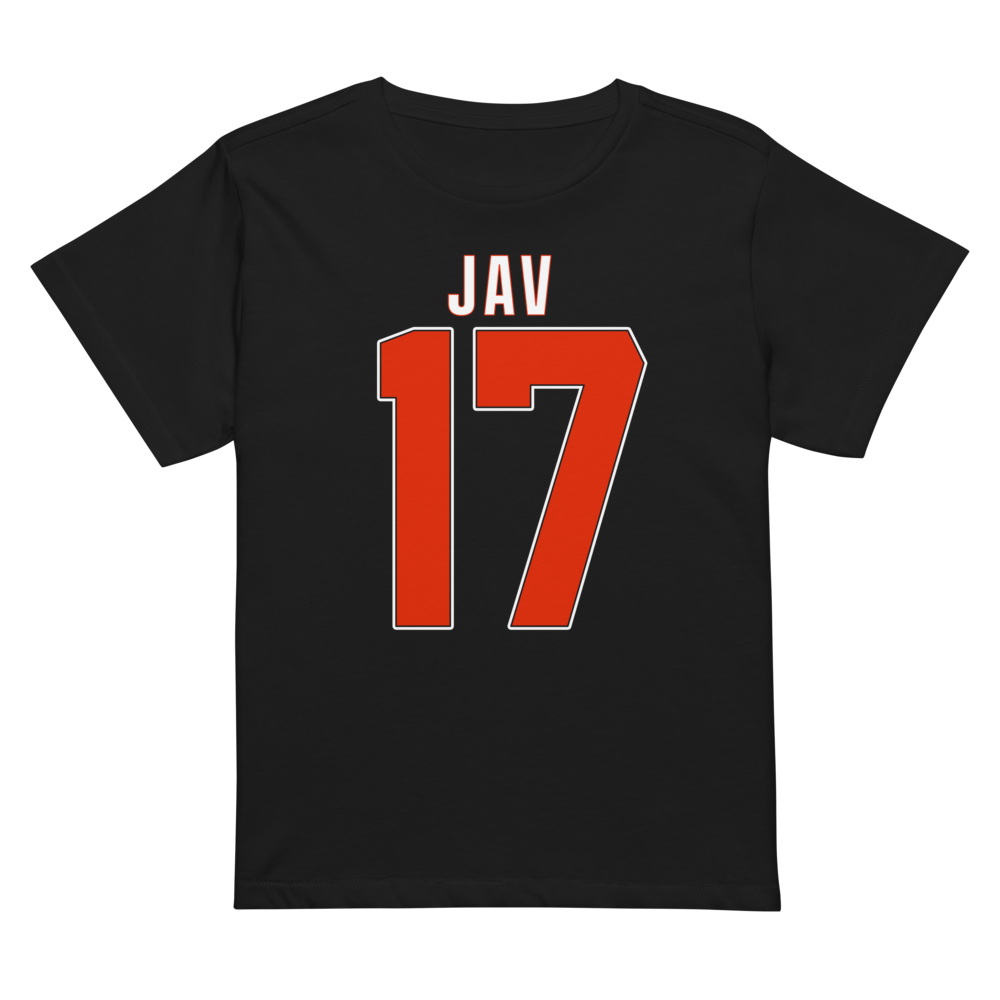 Javeir Napier | Jersey Style Women’s High-Waisted Tee