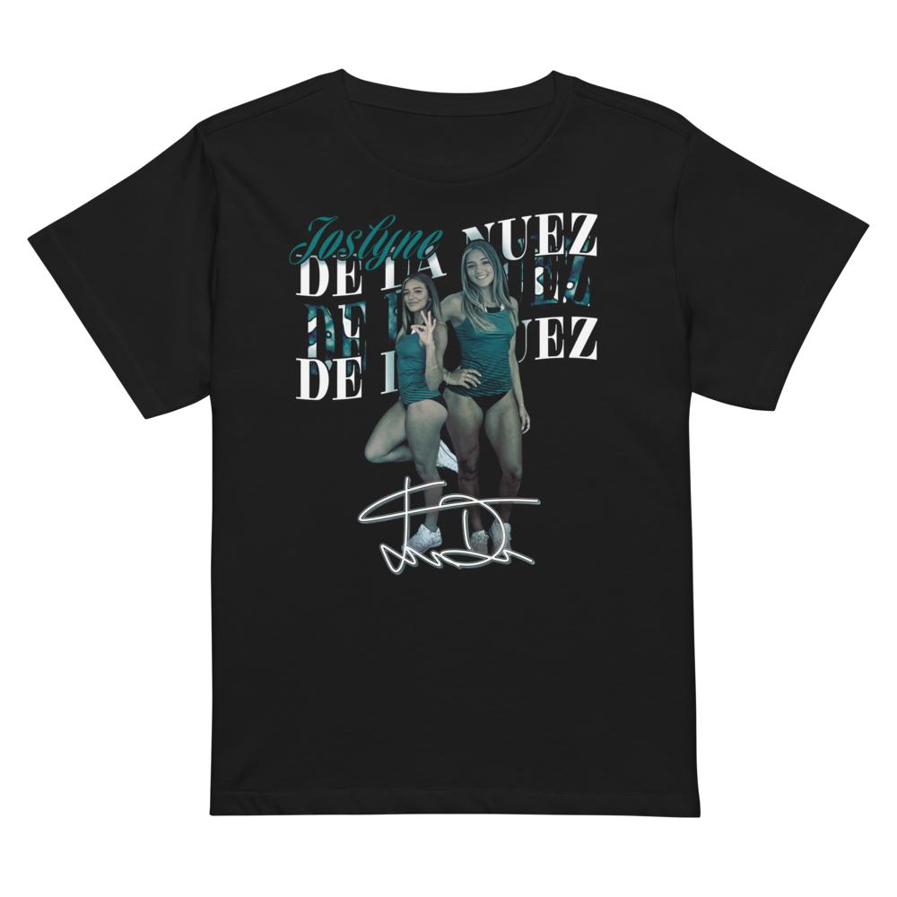 Joslyne De La Nuez | Mural Women's High-Waisted Tee