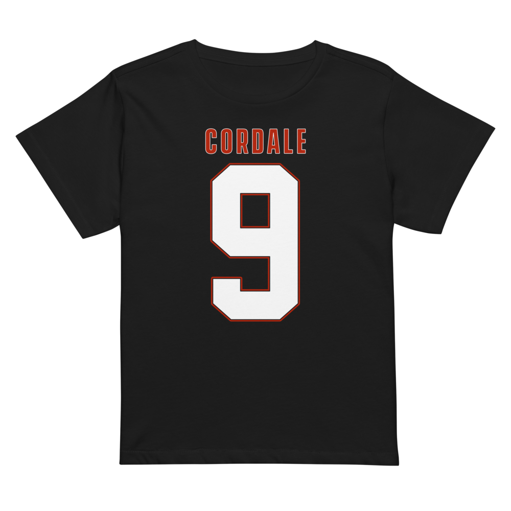 Cordale Scott Jr | Jersey Style Women’s High-Waisted Tee