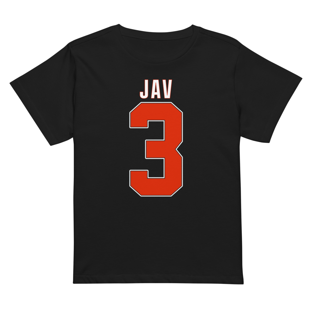 Javeir Napier | Jersey Style Women’s High-Waisted Tee
