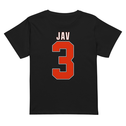Javeir Napier | Jersey Style Women’s High-Waisted Tee