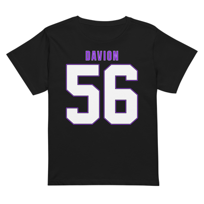 Davion Lane | Jersey Style Women’s High-Waisted Tee