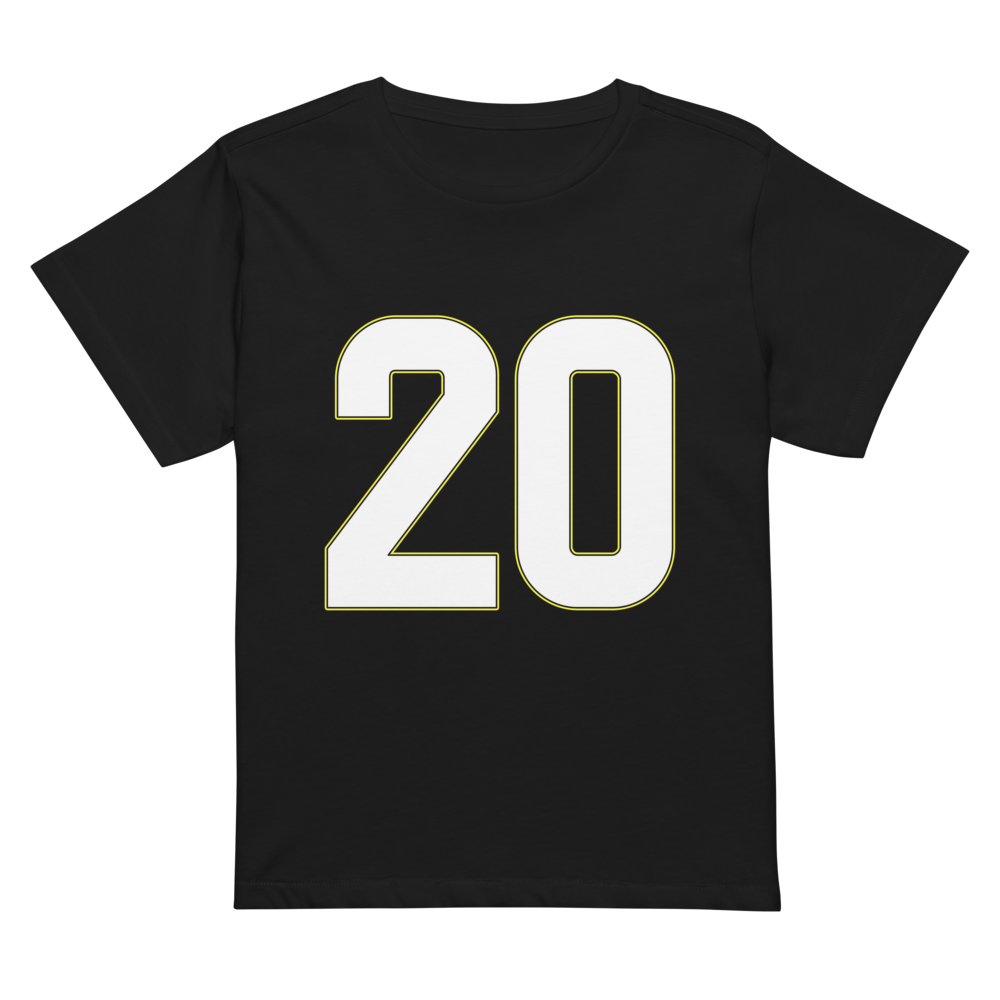 Brian Ankamah | Jersey Style Women’s High-Waisted Tee