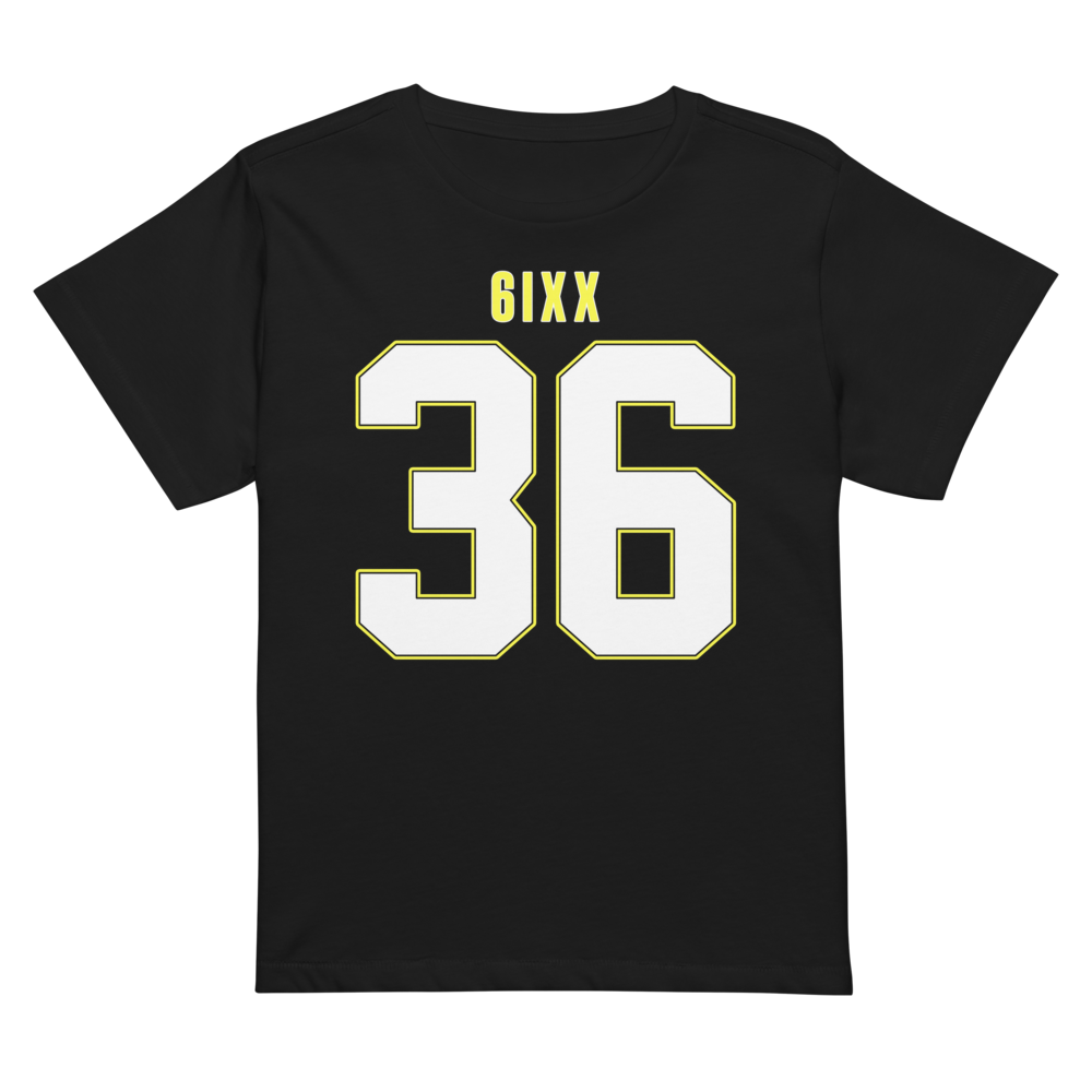 Malachi McPherson | Jersey Style Women’s High-Waisted Tee