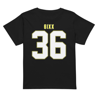 Malachi McPherson | Jersey Style Women’s High-Waisted Tee