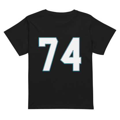 Hezikyah Latini | Jersey Style Women’s High-Waisted Tee
