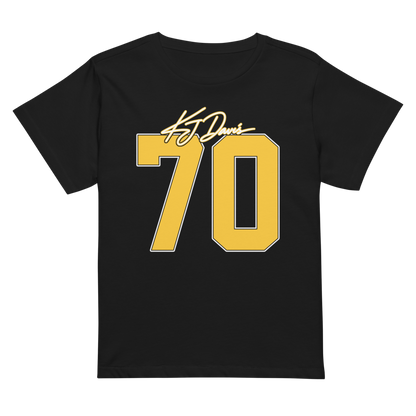 KJ Davis | Jersey Style Women’s High-Waisted Tee