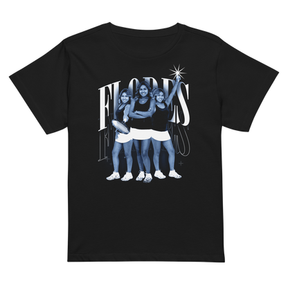 Jade Flores | Mural Women's High-Waisted Tee