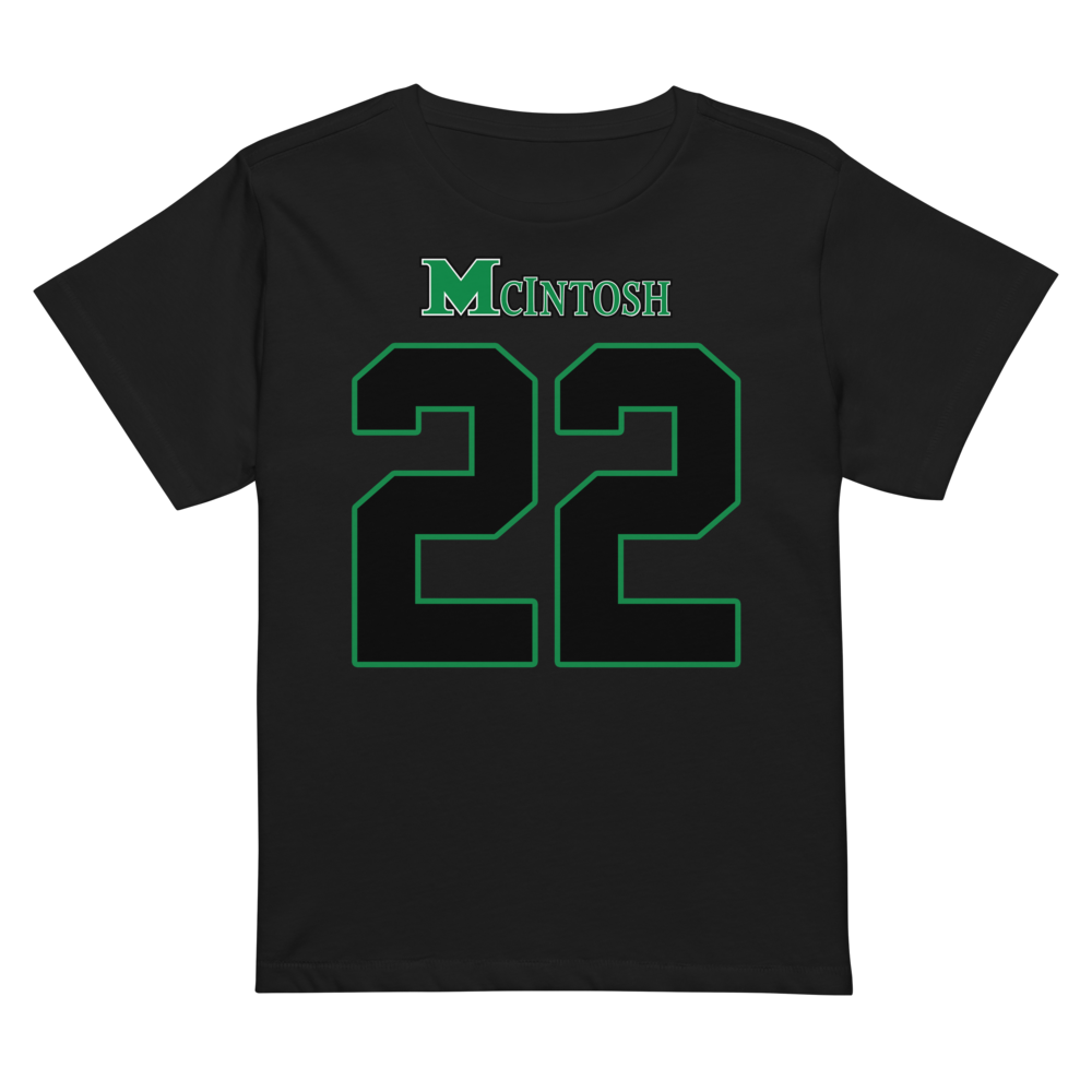 McIntosh High School | Jersey Style Women’s High-Waisted Tee
