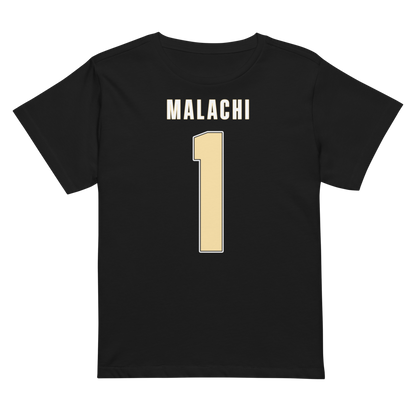 Malachi Simmonds | Jersey Style Women’s High-Waisted Tee