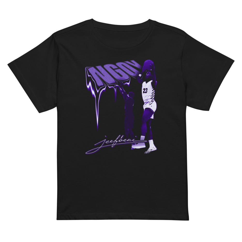 Jeefbeni Ngoy | Mural Women's High-Waisted Tee
